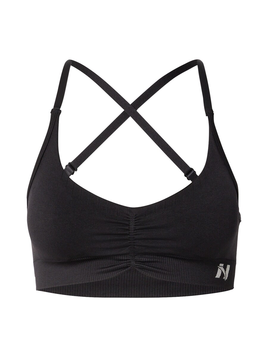 

Спортивный бюстгальтер-бралетт NEBBIA, черный