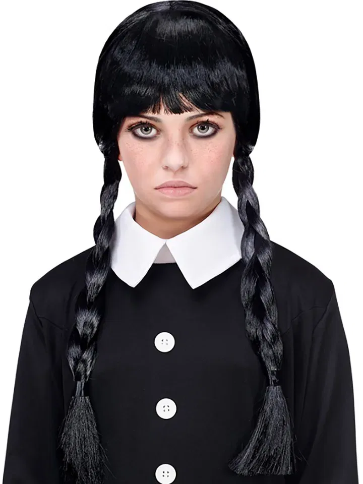 Парик DARK GIRL, Widmann, черный