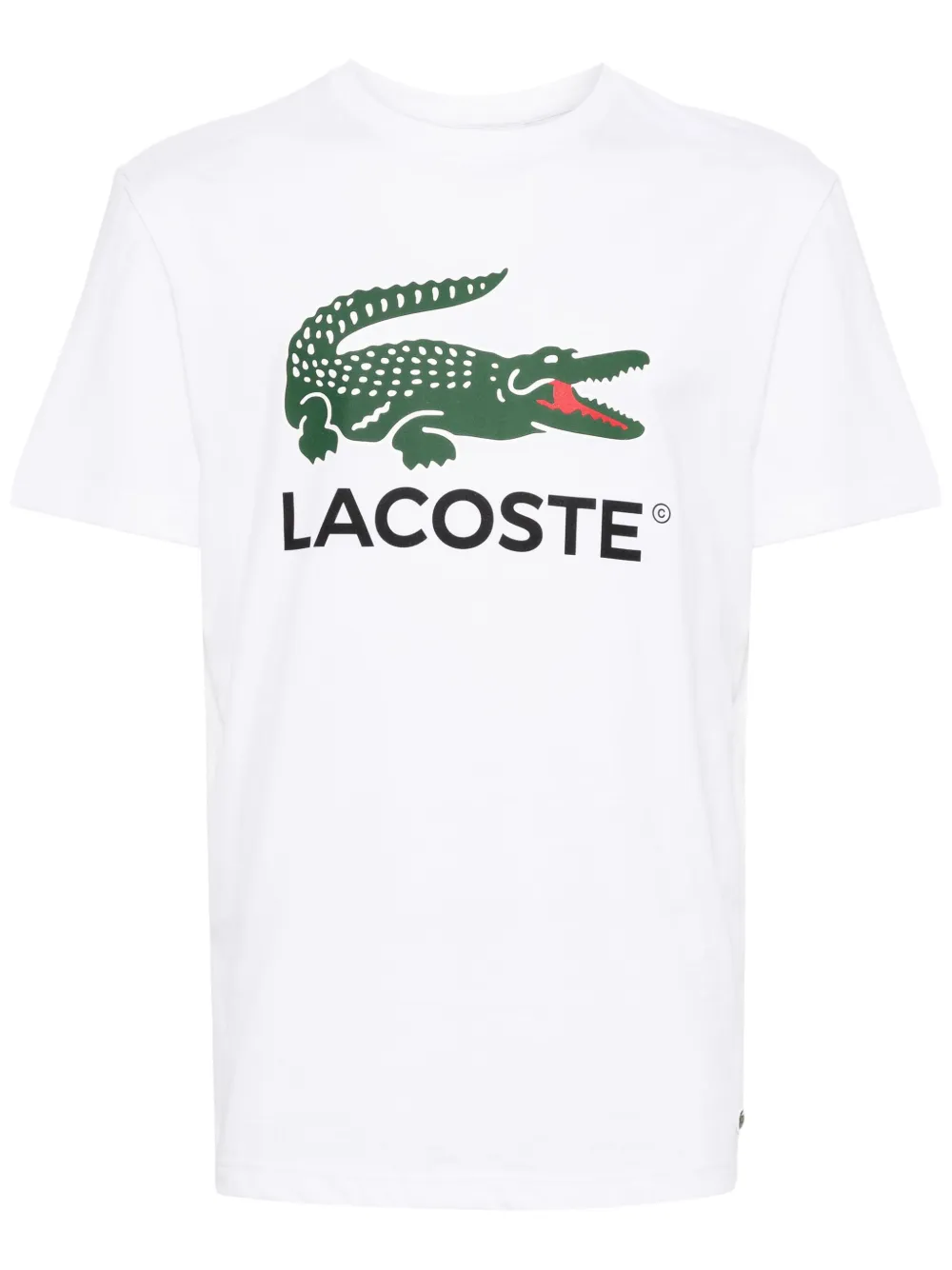 

Футболка с логотипом Lacoste, белый