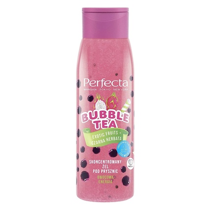 

Концентрат Bubble Tea Гель для душа Экзотические фрукты + черный чай, Perfecta