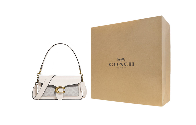 

COACH Сумка через плечо женская белая
