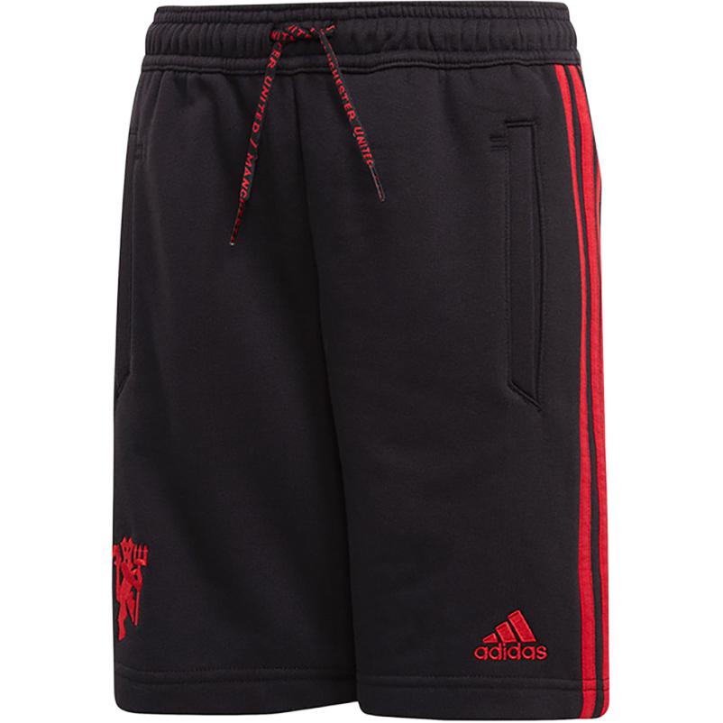 

Манчестер Юнайтед Театр Мечты Шорты для подростков Черный Красный Adidas