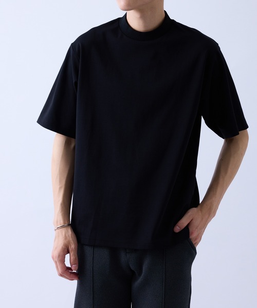 

Футболка внутренняя с ребристой текстурой, охлаждающая, приятная на ощупь LE CERCLE par rope', черный