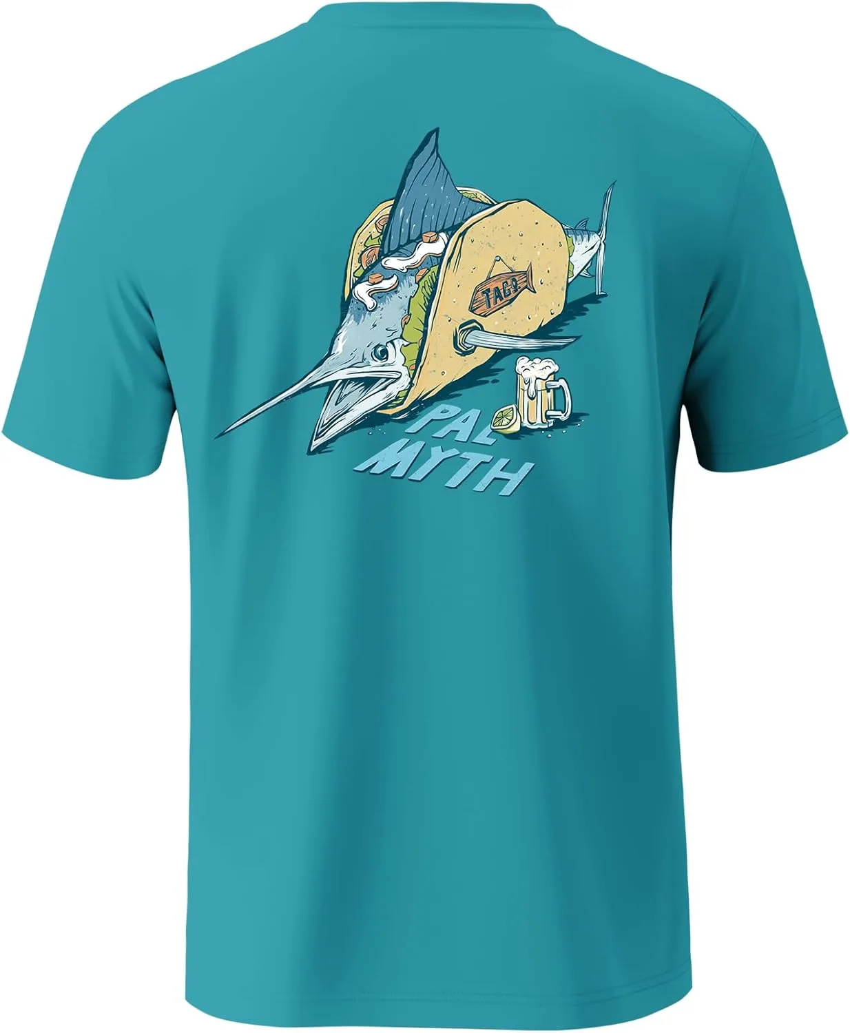 

Футболка с коротким рукавом Palmyth для рыбалки с защитой UPF 50+