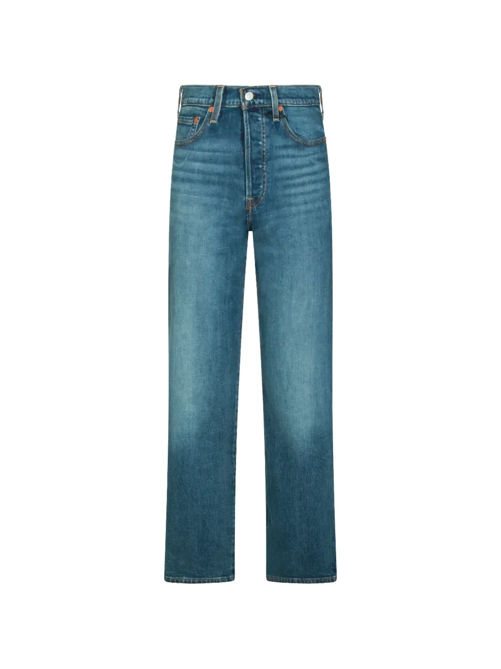 Прямые джинсы с реберной клеткой Levi'S, синий