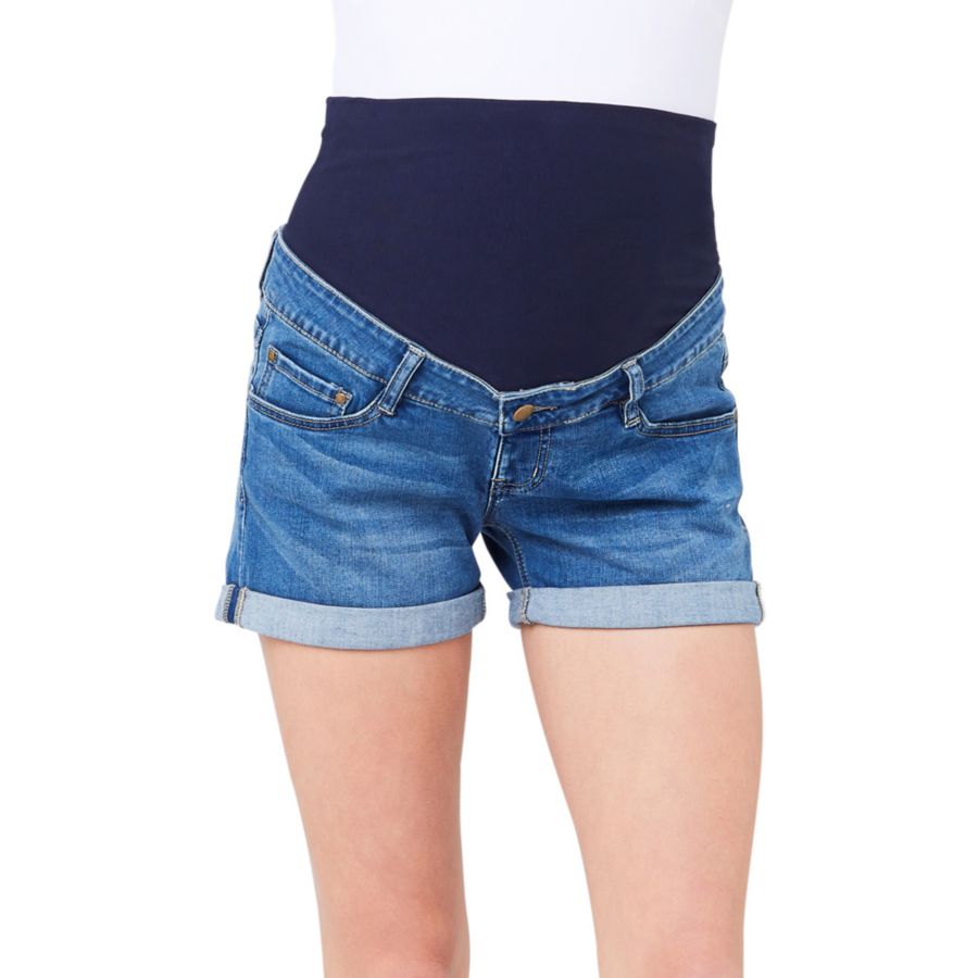 

Короткие джинсовые шорты для беременных Ripe Maternity, Blue
