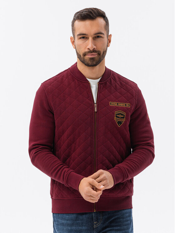 

Толстовка regular fit Ombre, бургундия