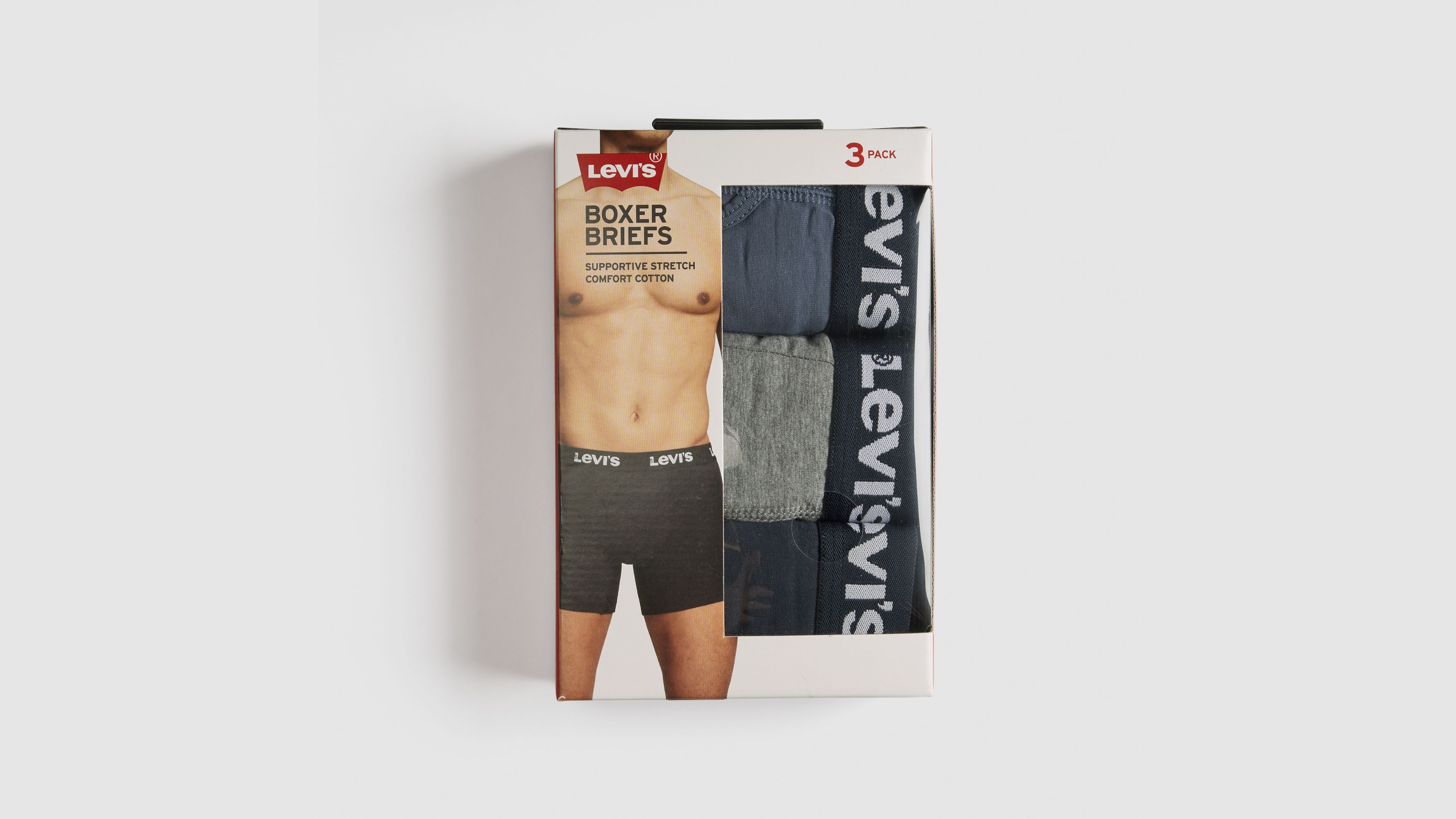 

Трусы-боксеры Solid Basic Levi's, цвет Black