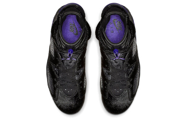 Кроссовки 6 ретро x социальный статус Air Jordan, черный — фото 3
