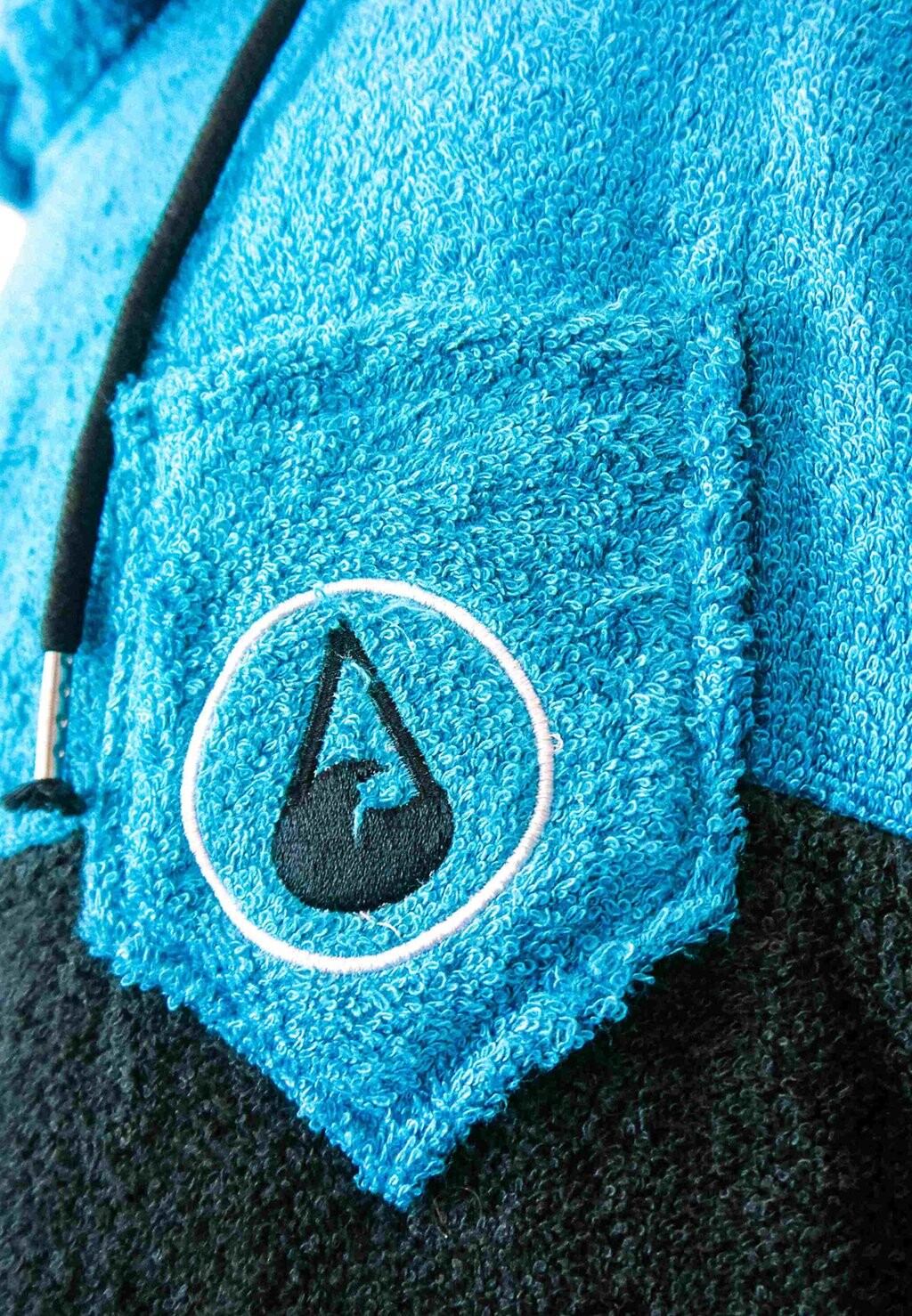 

Пляжный аксессуар BADEPONCHO WAVE HAWAII, черный