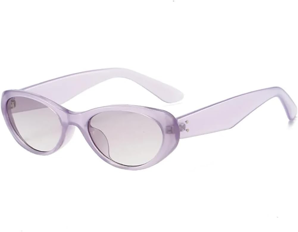 

Солнцезащитные очки с защитой UV400 | «Кошачий глаз», заклепки, леопардовый принт | для женщин и мужчин, для занятий спортом на открытом воздухе и вождения (винно-красный, черный) LXLHWN, Purple Purple