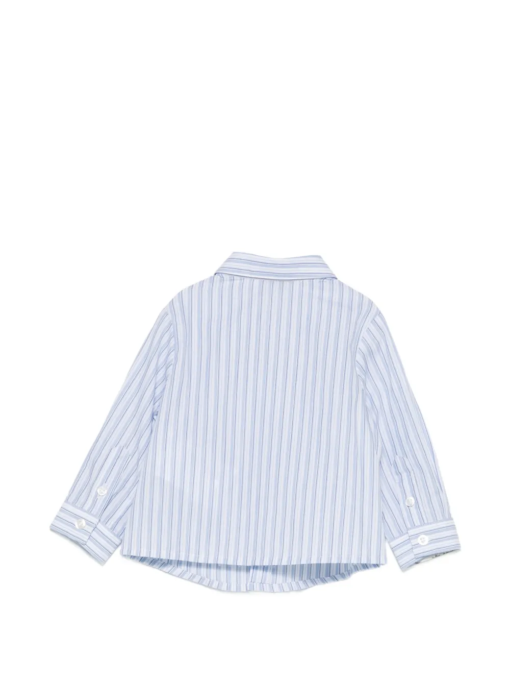 Полосатая рубашка Emporio Armani Kids, белый — фото 2
