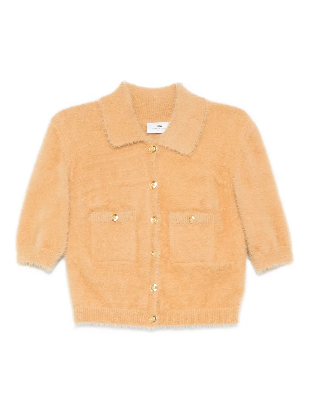 

Укороченный кардиган Elisabetta Franchi, нейтральный
