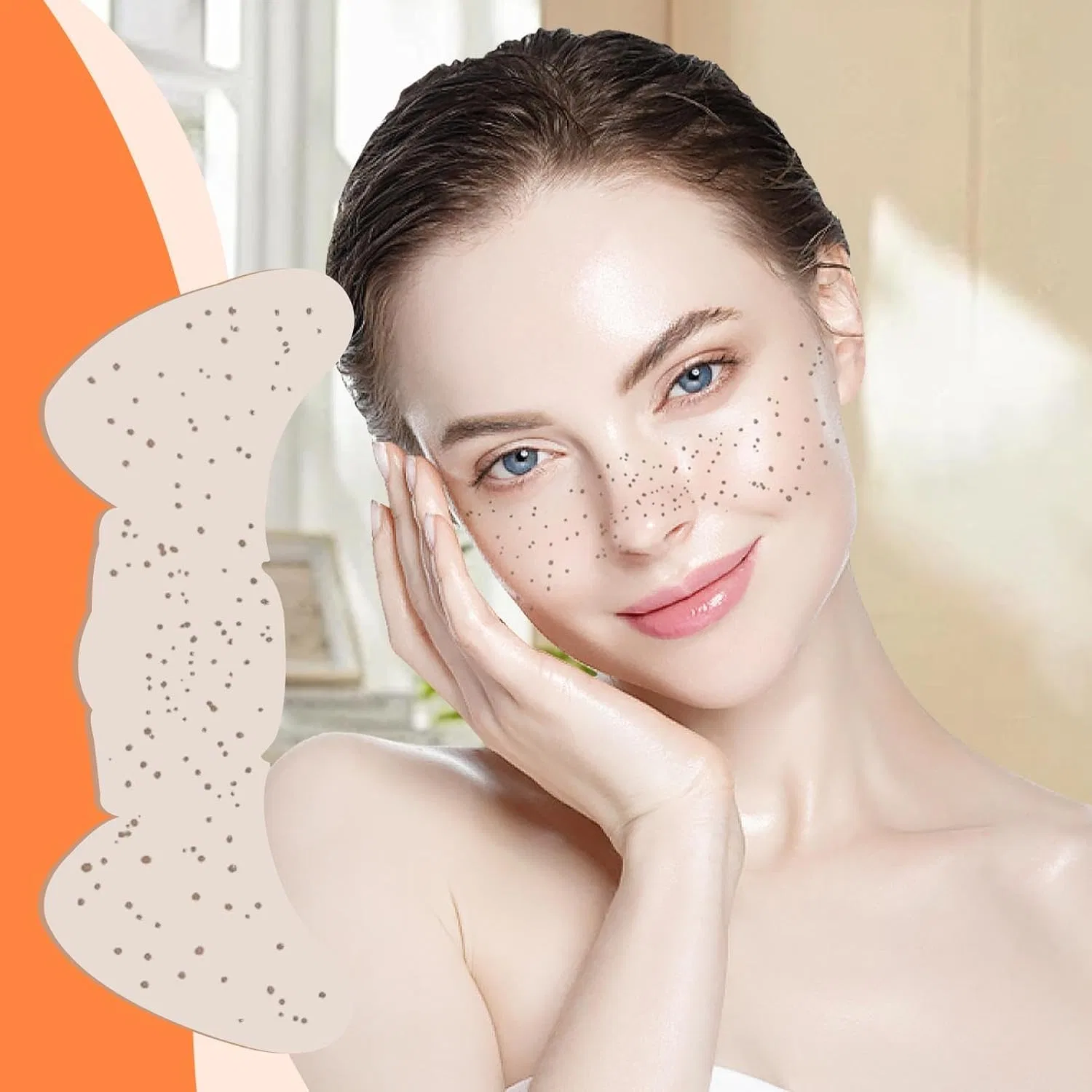 Глиттер для лица Makeup Patch, бренд No brand, 10 шт, цвет 01 — фото 3
