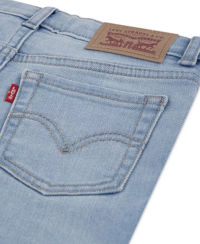 Джинсы Girls 2T-6X 726 с высокой посадкой и расклешенным силуэтом Levi'S, синий — фото 4