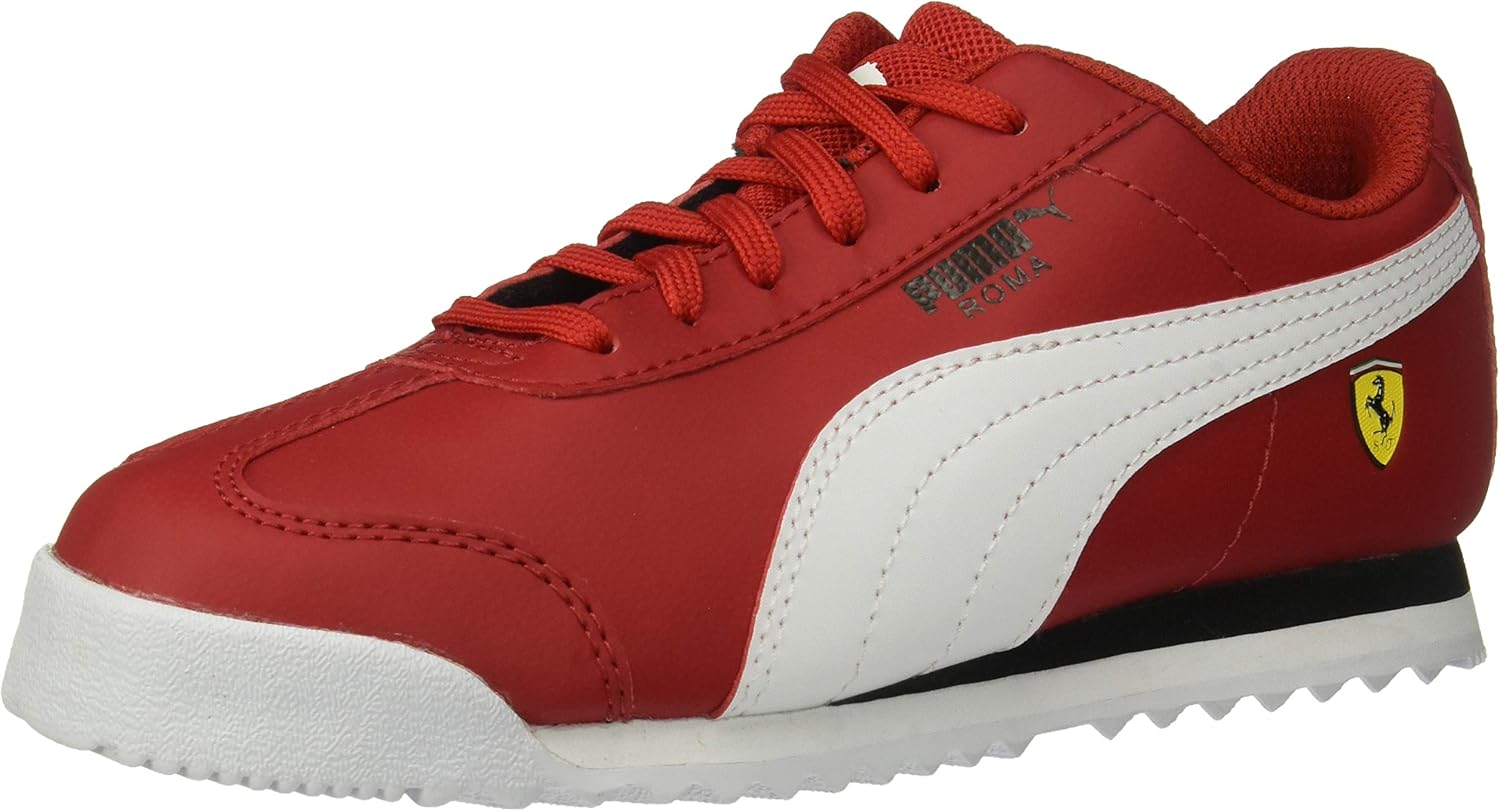 

Кроссовки PUMA Ferrari Roma для детей и подростков унисекс, белый/черный