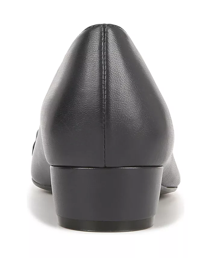 Балетки Becca с заостренным носком на низком каблуке Naturalizer, синий — фото 3