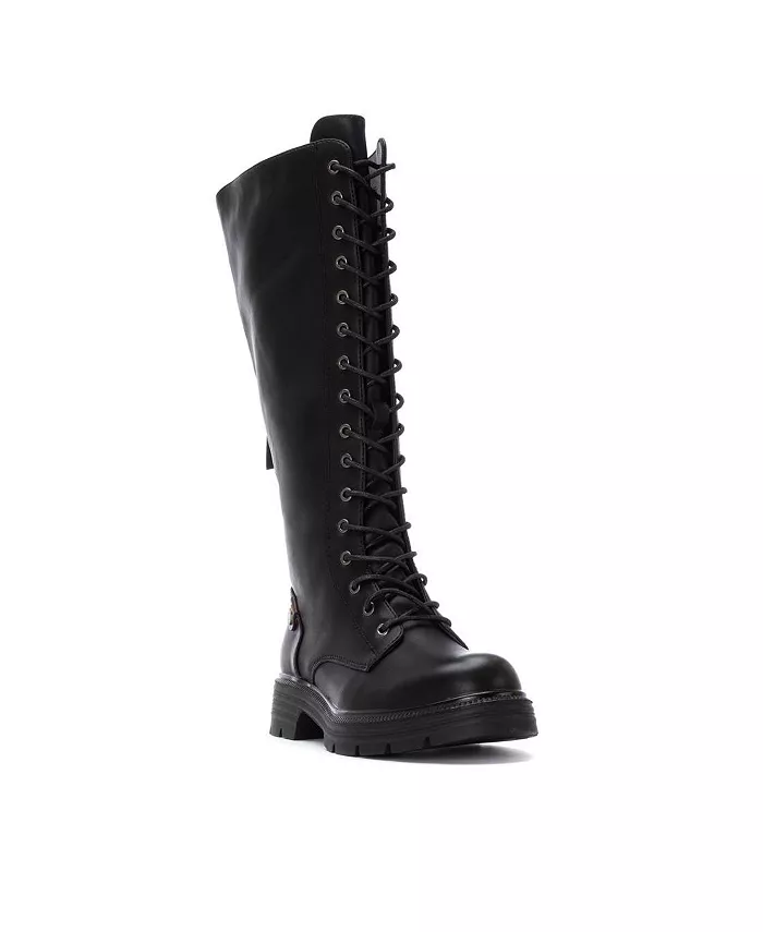 Женские ботинки Combat Boots из коллекции Refresh от XTI Xti, черный — фото 3