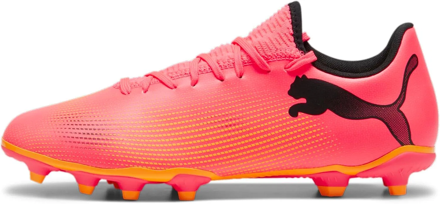 Мужские кроссовки PUMA Future 7 Play Fg/Ag, Sunset Glow Puma Black Sun Stream