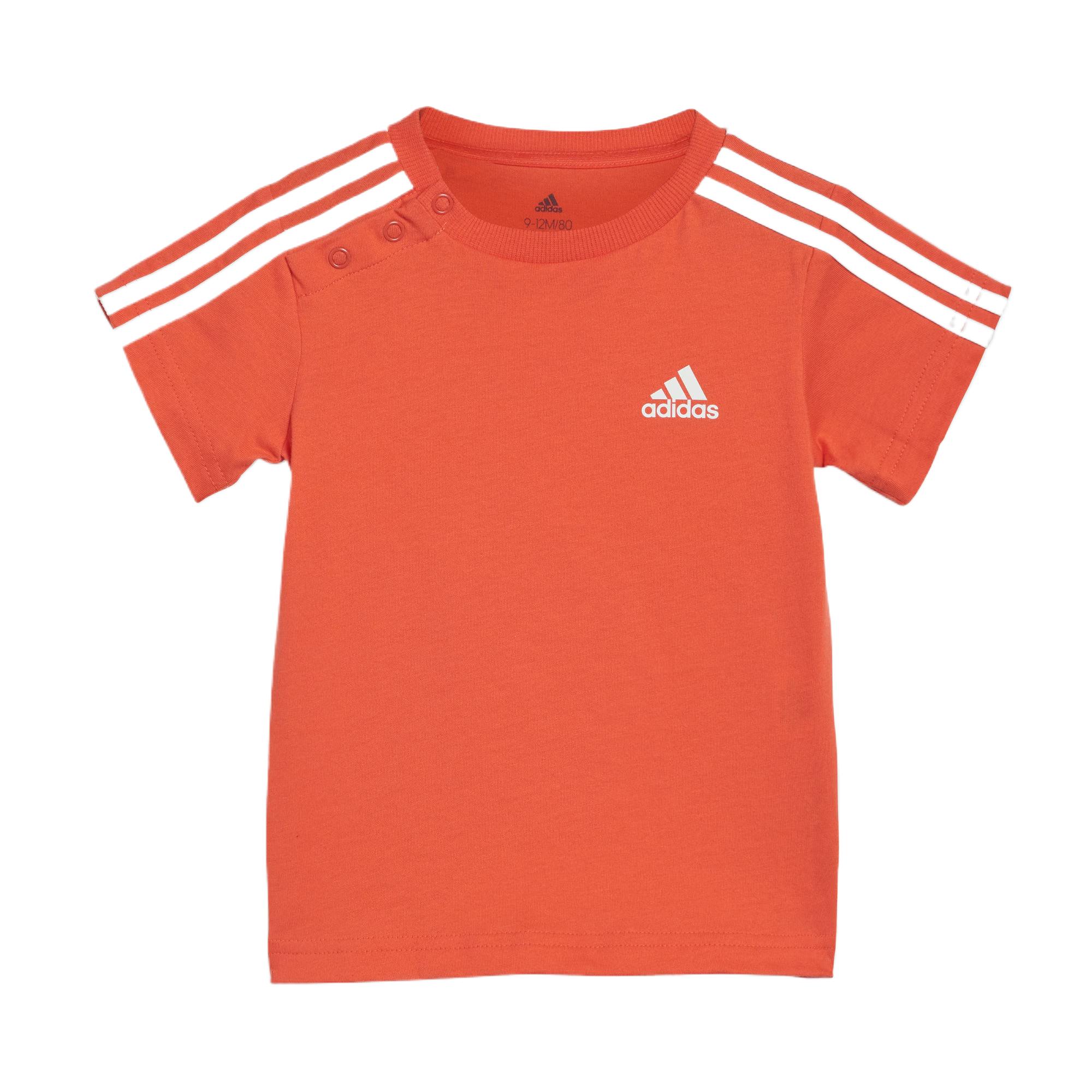 Adidas Повседневная спортивная одежда light red/white/medium heather gray для младенцев и малышей — фото 3
