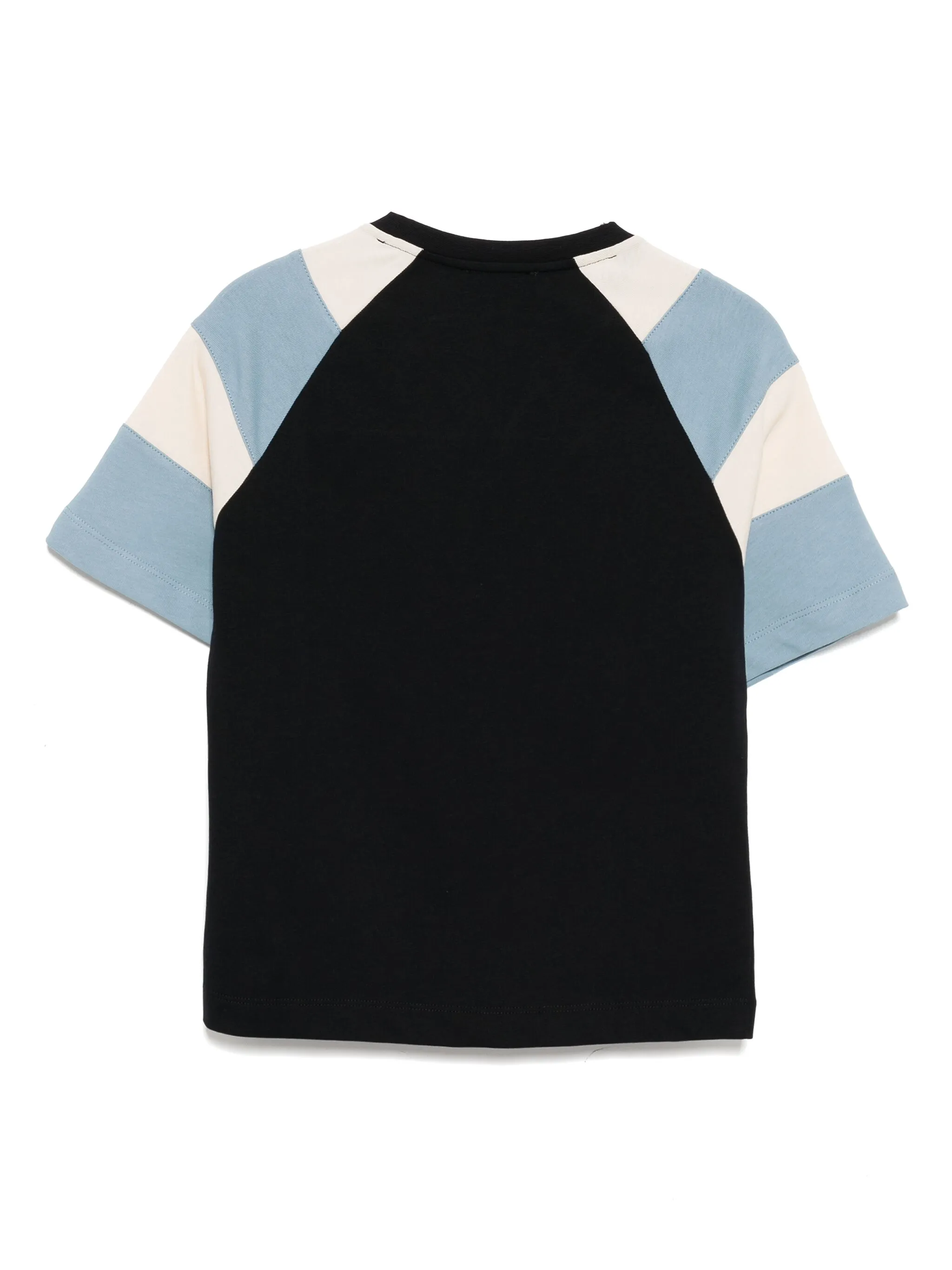 Футболка с вышитым логотипом Emporio Armani Kids, синий — фото 2