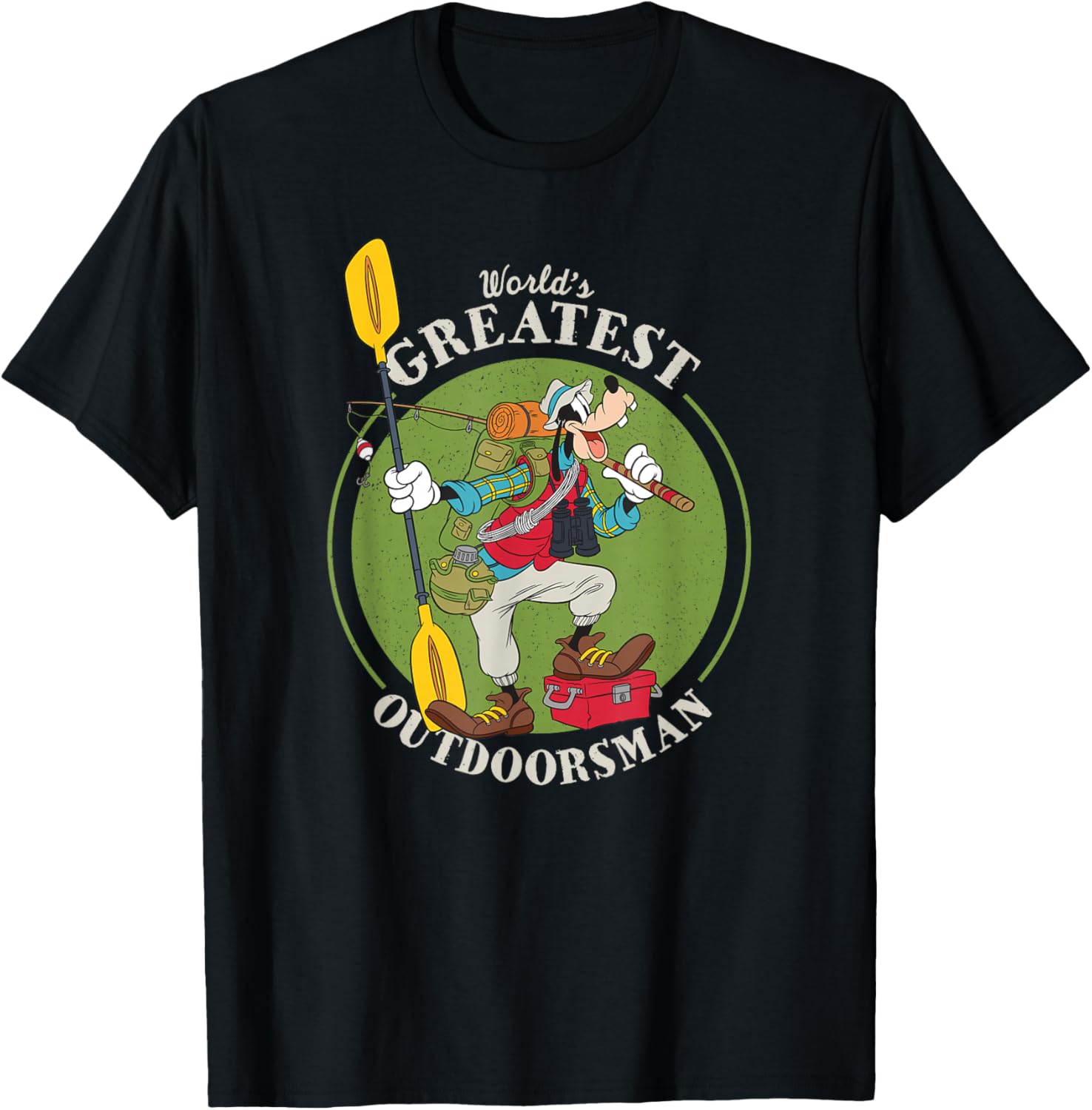 

Футболка Disney Goofy Outdoorman ко Дню отца, черная