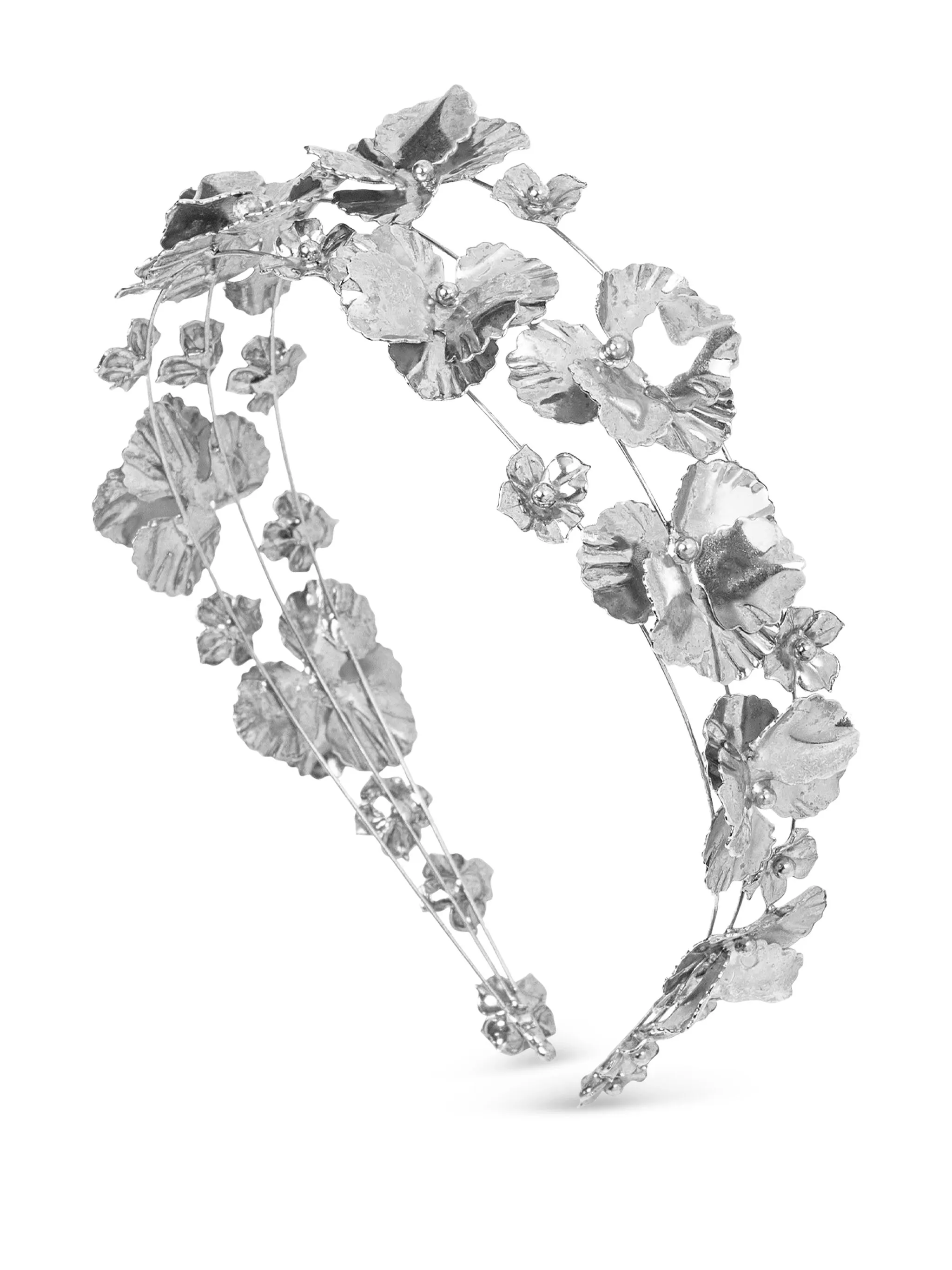 

Ободок Sariyah Jennifer Behr, серебристый