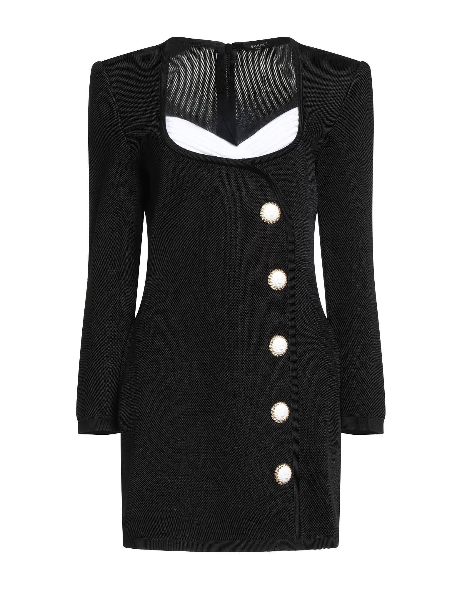 

Мини-платье Balmain, черный