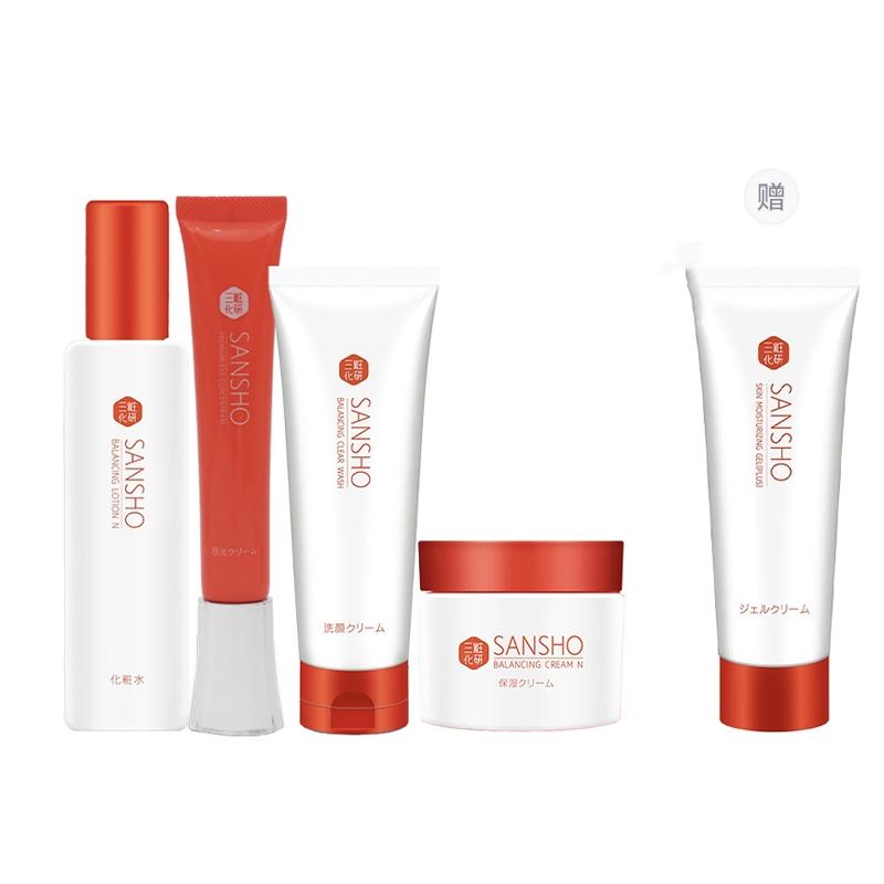 

Сыворотки, тонеры, лосьоны и кремы, кремы для глаз наборы для комбинированной кожи увлажняющие, питательные и гидратирующие SANSHO