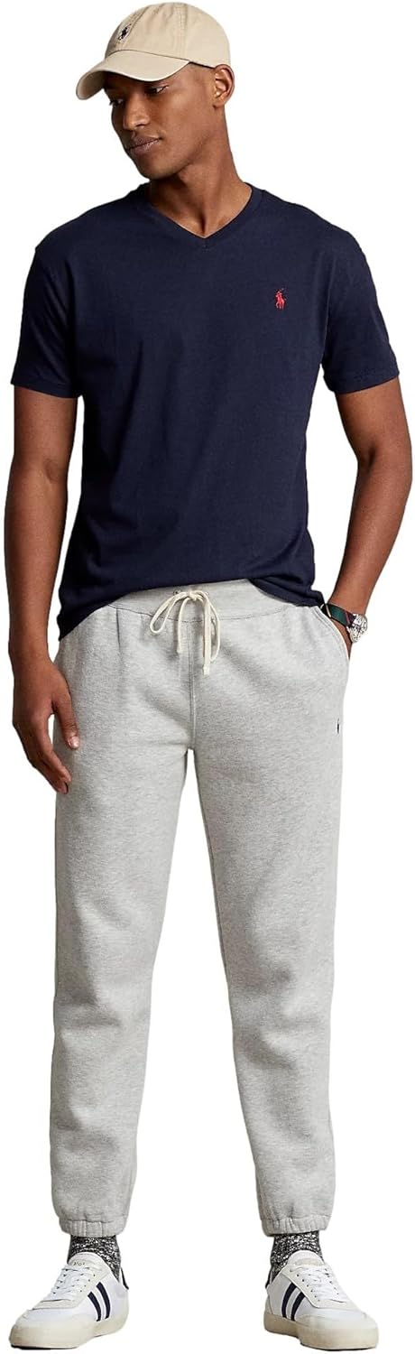 Футболка POLO RALPH LAUREN Classic Fit с V-образным вырезом, Ralph Lauren Navy — фото 3