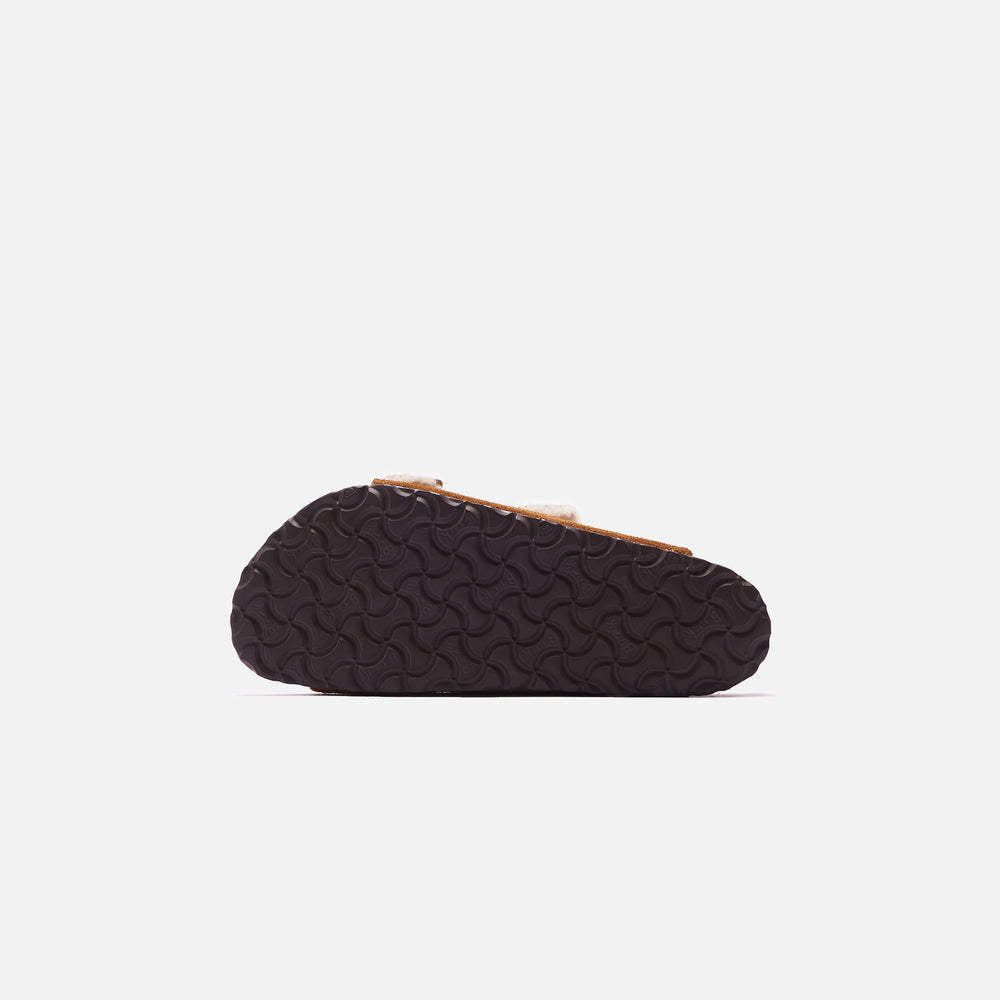 Сандалии Birkenstock Arizona Shearling, цвет Mink/Natural — фото 3