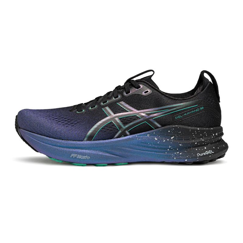 

ASICS Кроссовки GEL KAYANO 32 Support Low Top мужские, черно-зеленые