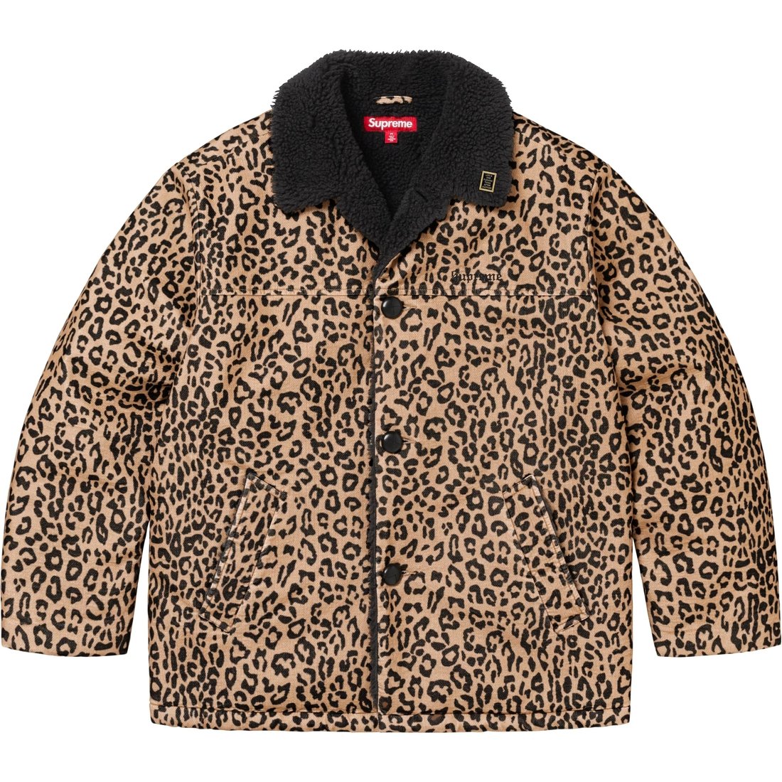 

Supreme Куртка из вельвета Kindermann Uncut, Leopard Print/Leopard