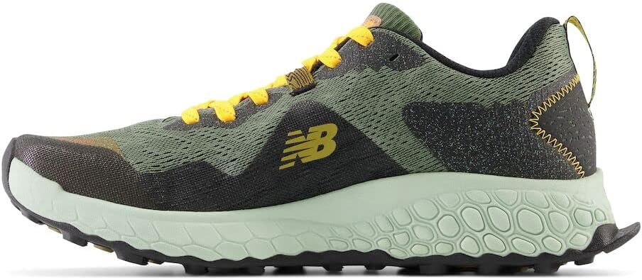 Мужские кроссовки New Balance Fresh Foam X Hierro V7, черный/оливковый — фото 2
