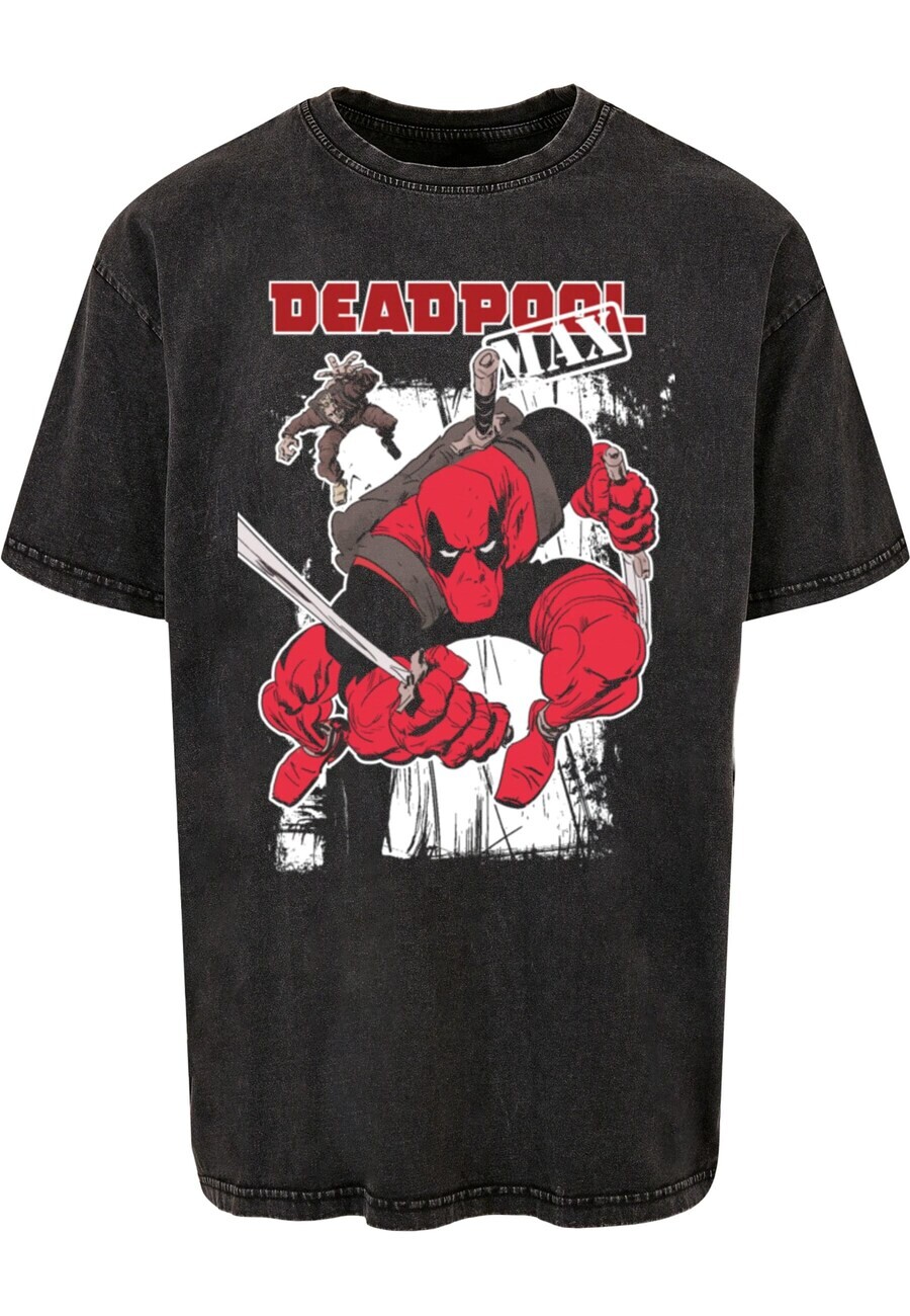 

Классическая футболка ABSOLUTE CULT Shirt Deadpool - Max, черный деним