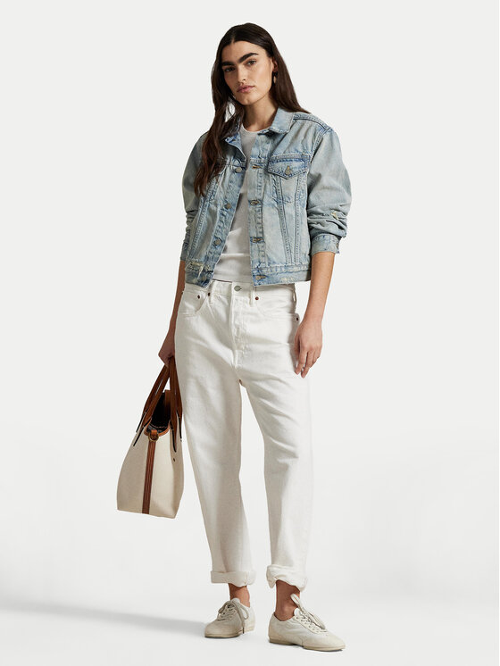 Джинсовая куртка regular fit 211969393001 Polo Ralph Lauren, синий — фото 2