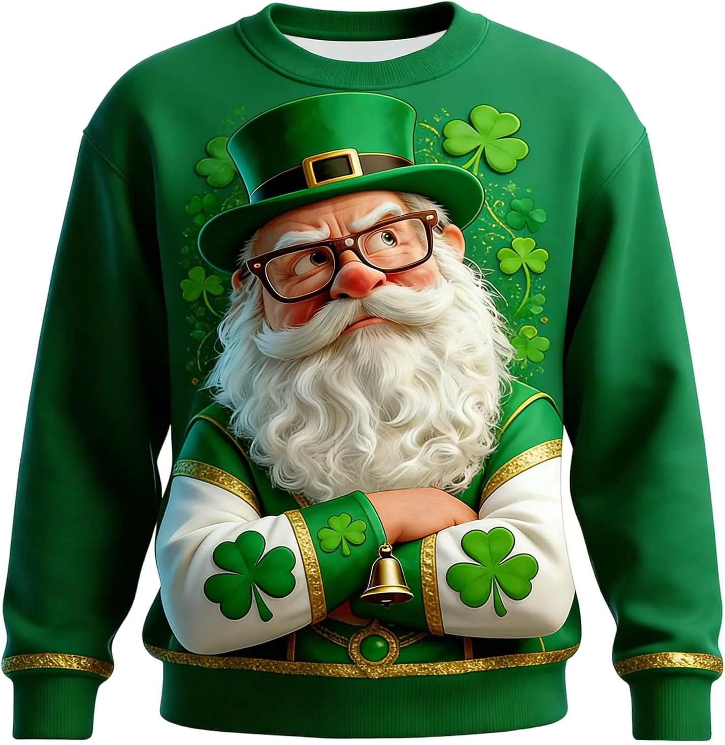 

Мужской свитшот St. Patrick's Day праздничный Mgoohoen