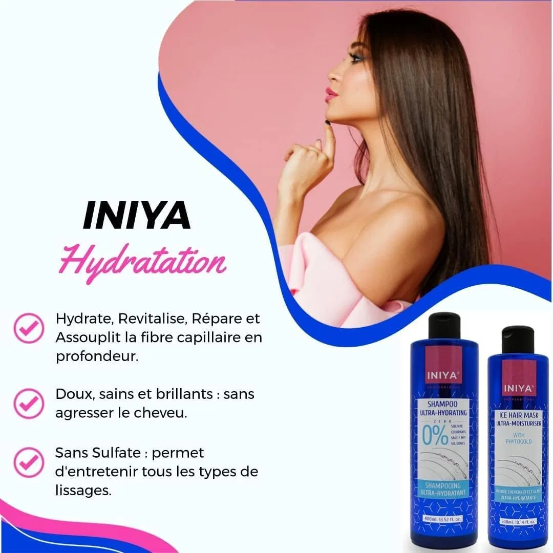 Шампунь Iniya Professional Ultra Moisturising без сульфатов, 400 мл Iniya — фото 2