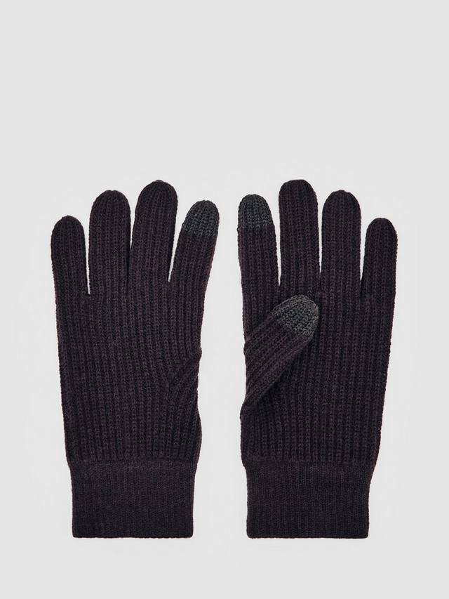 

Перчатки Lawson из чистой шерсти Reiss, Chocolate