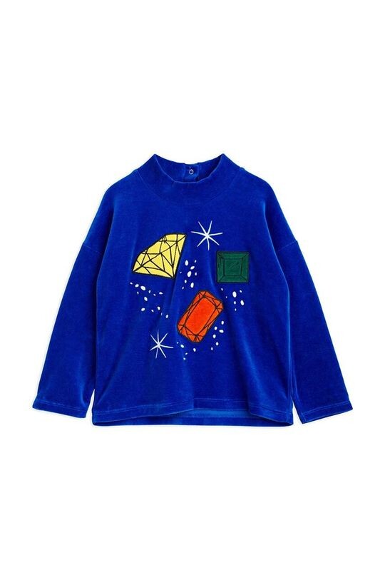 

Детская толстовка Mini Rodini, темно-синий
