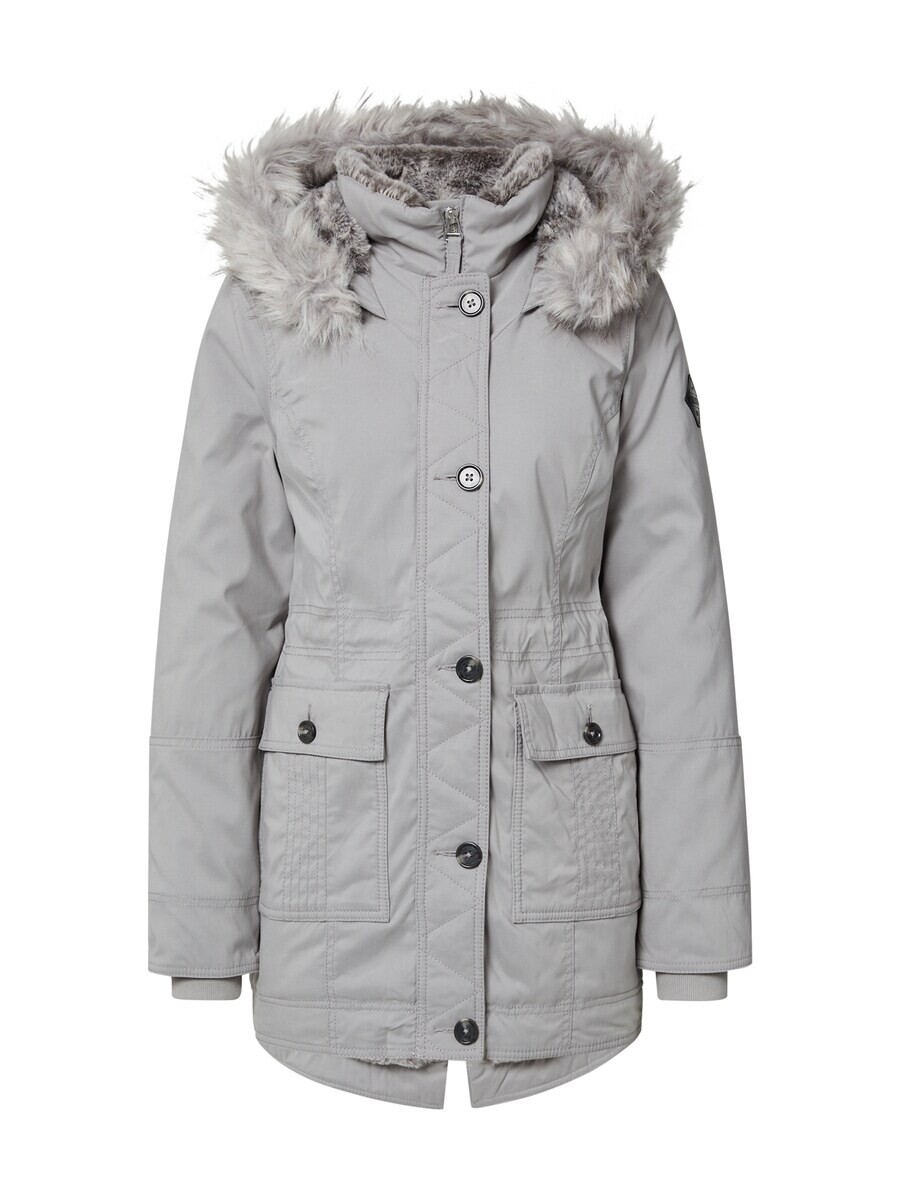 

Парка HOLLISTER Between-Seasons Parka, серый