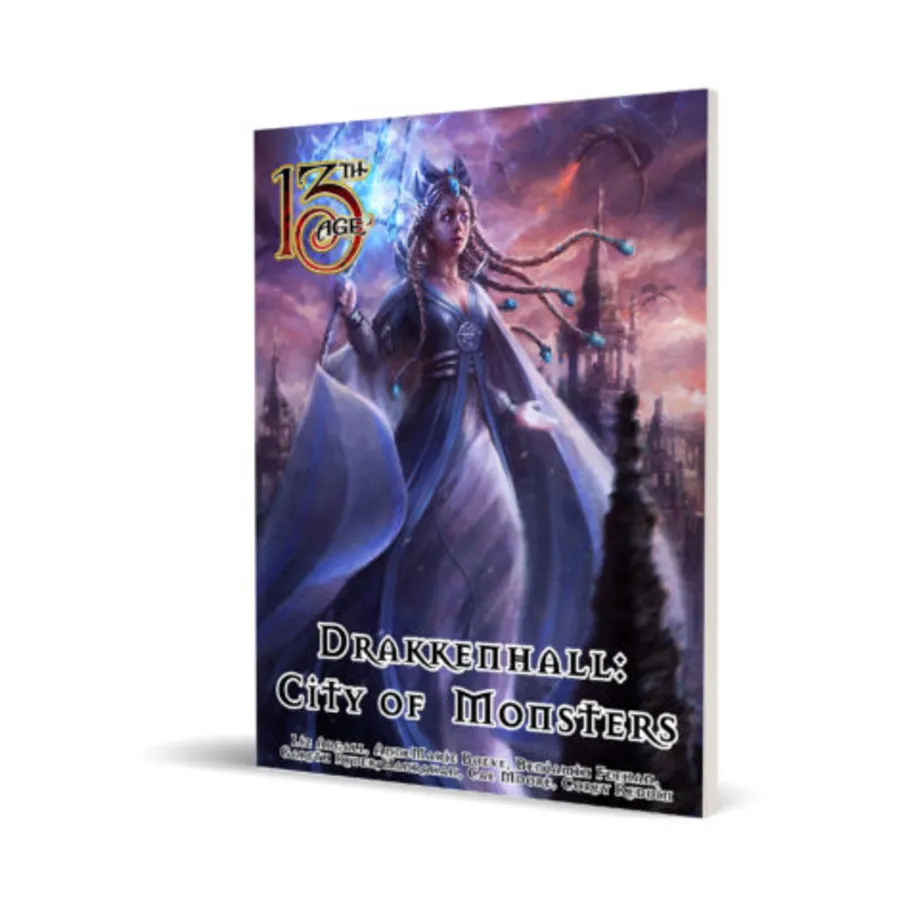 

Drakkenhall - City of Monsters, 13th Age (d20), мягкая обложка