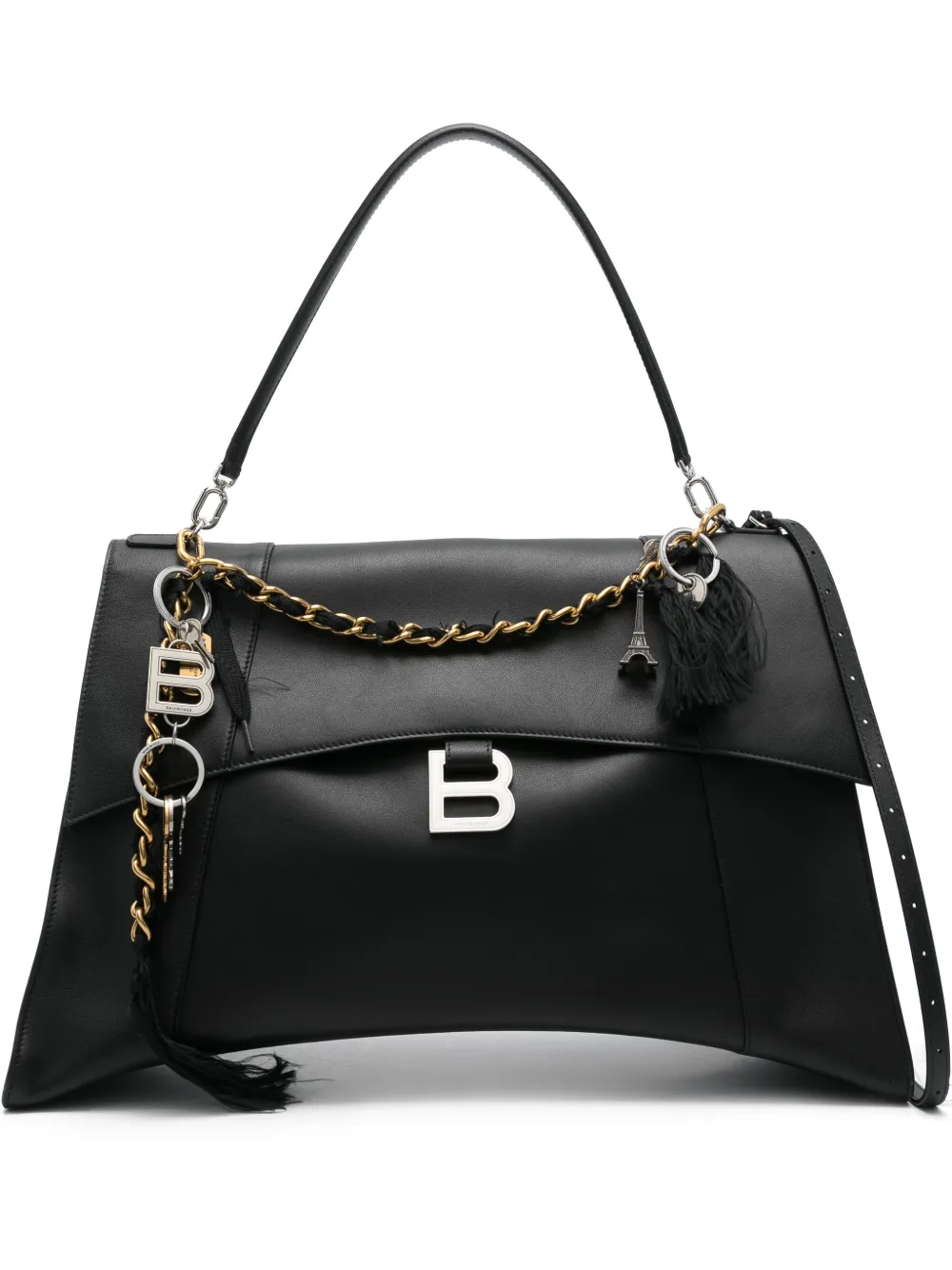 

Сумка-тоут с логотипом BALENCIAGA, черный