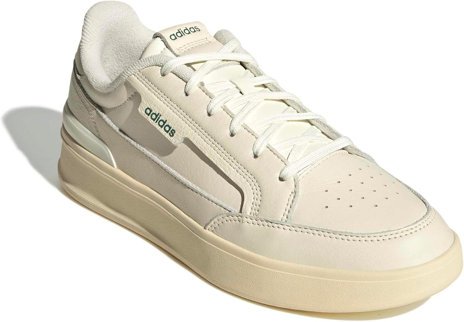 Мужские кроссовки Adidas Aspyre, ванильный/белый/зеленый — фото 4