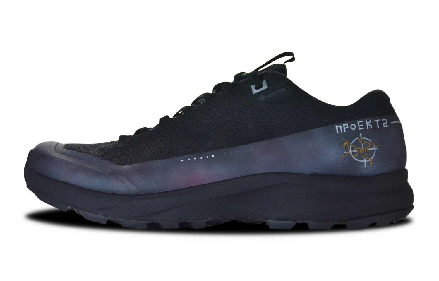 

Arcteryx Аэриос Фл 2 GTX Нозерн Территория Сталкер прочные дышащие низкие уличные туфли унисекс черный - черный, цвет Black
