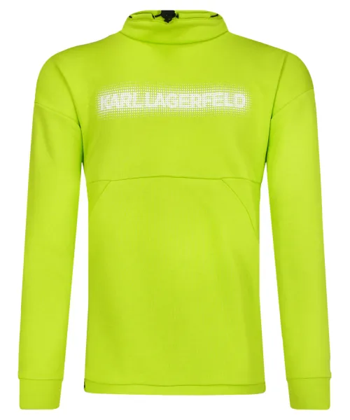 

Толстовка Regular fit Karl Lagerfeld Kids, зеленый