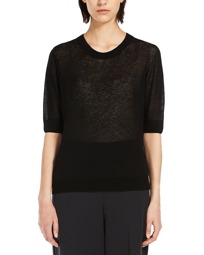 

Чистый свитер Negelia и камисоль Max Mara, черный