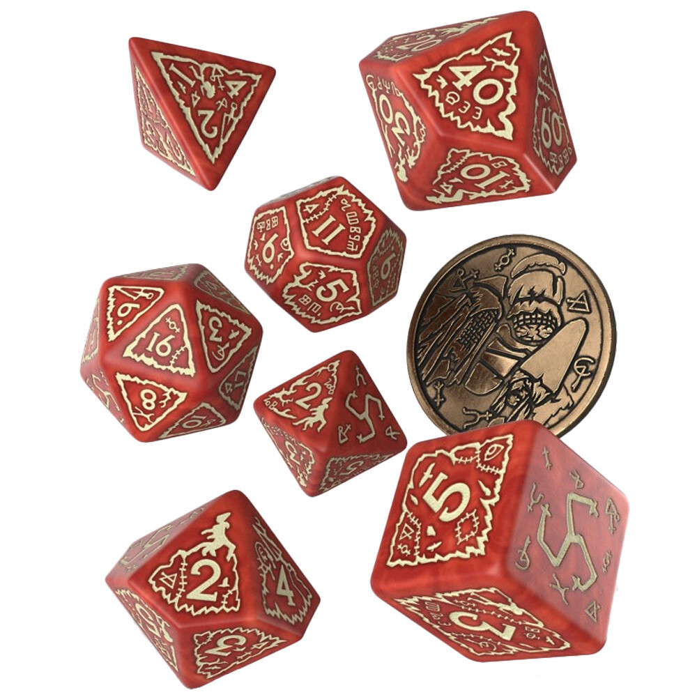 

Аксессуары Q-Workshop The Witcher Dice Set: Crones - Brewess