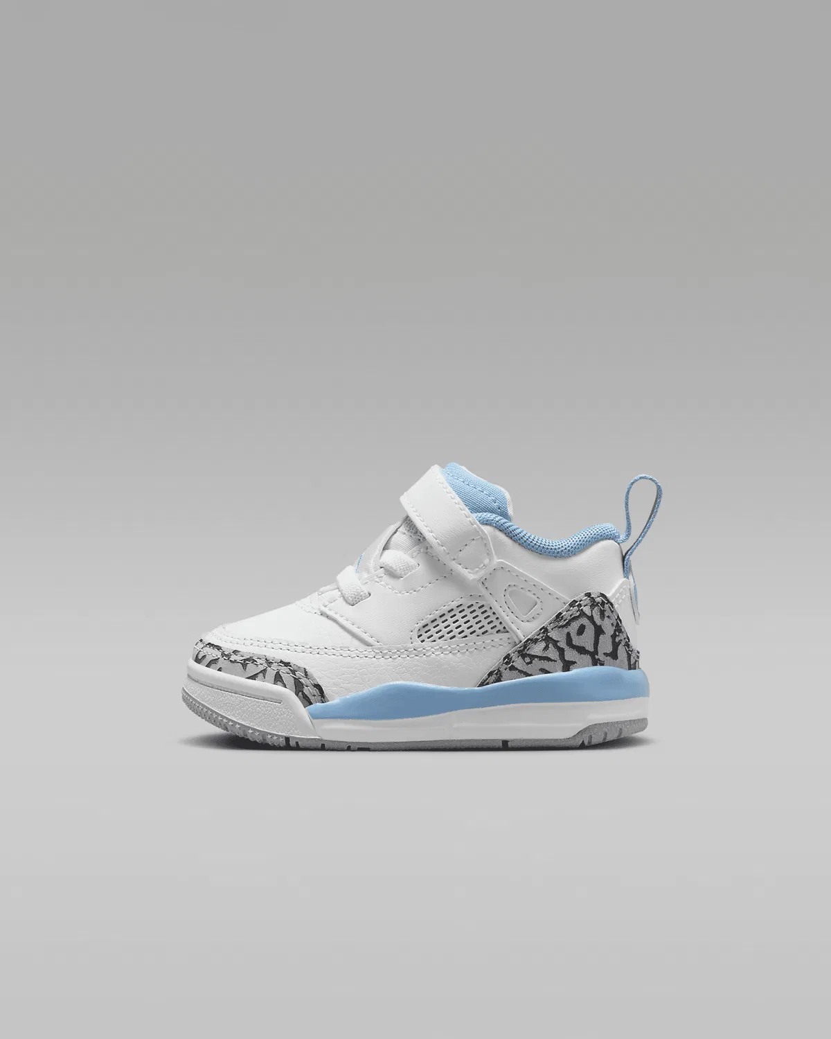 Детские кроссовки Jordan Spizike Low, White/Wolf Grey/Anthracite/University Blue