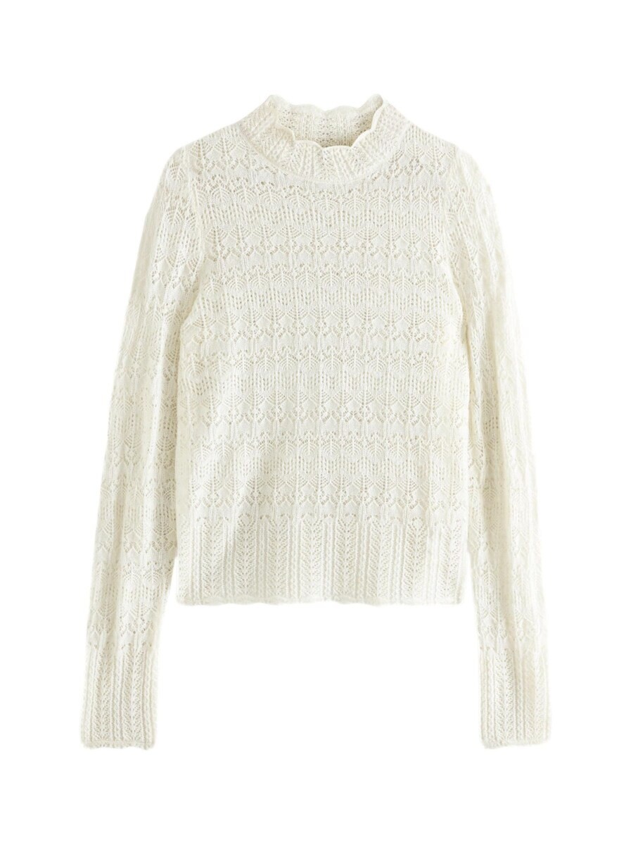 

Тонкий вязаный свитер Next Sweater, белый